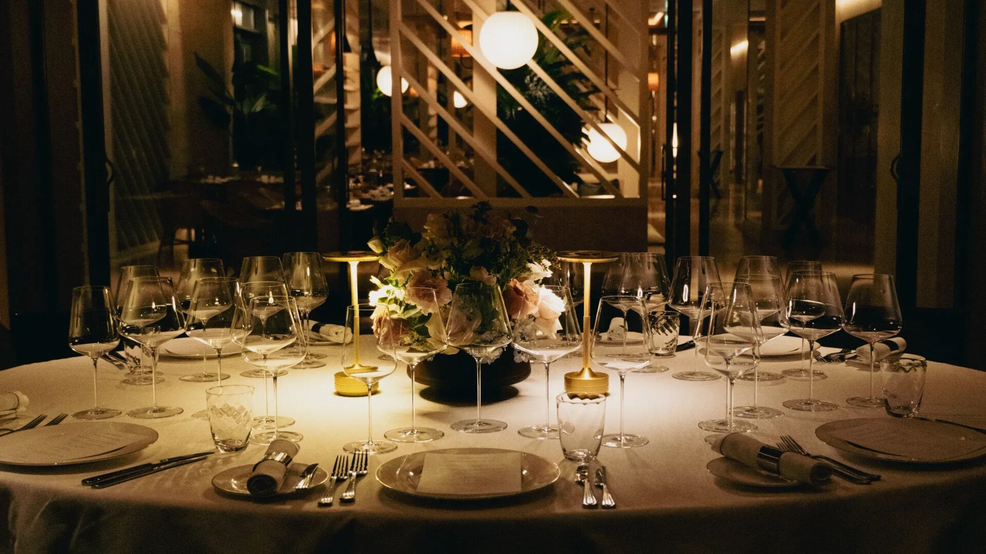 Riviera by Jean Imbert, wine dinner details at The Lana, Dorchester Collection