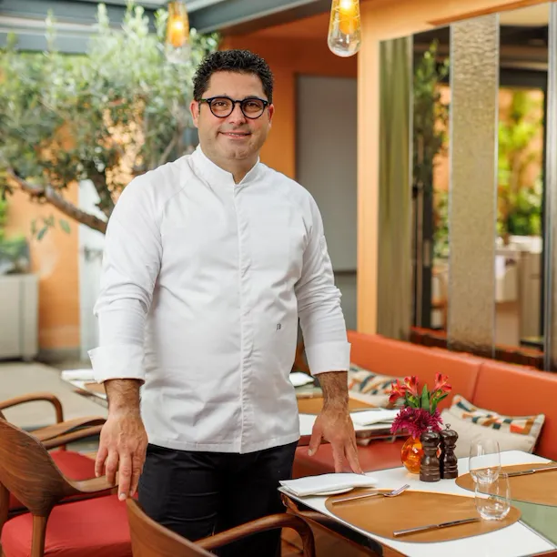 Executive chef Salvatore Bianco at Il Giardino Ristorante