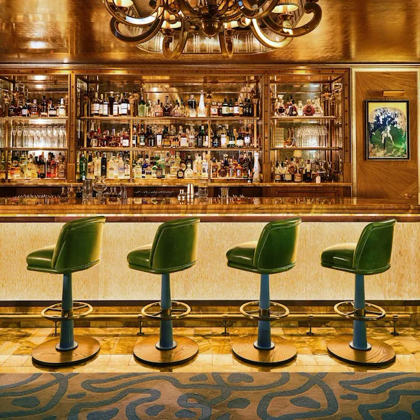 Vesper bar in the early evening