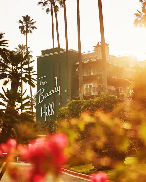 Exterior at The Beverly Hills Hotel, Los Angeles