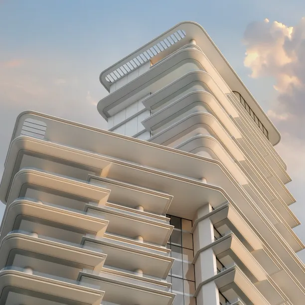 CGI's of Vela residences, Dubai