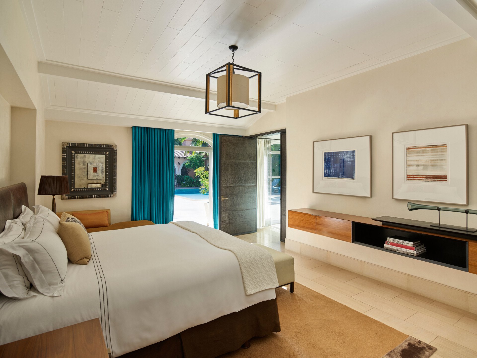 Presidential Suite bedroom with king bed