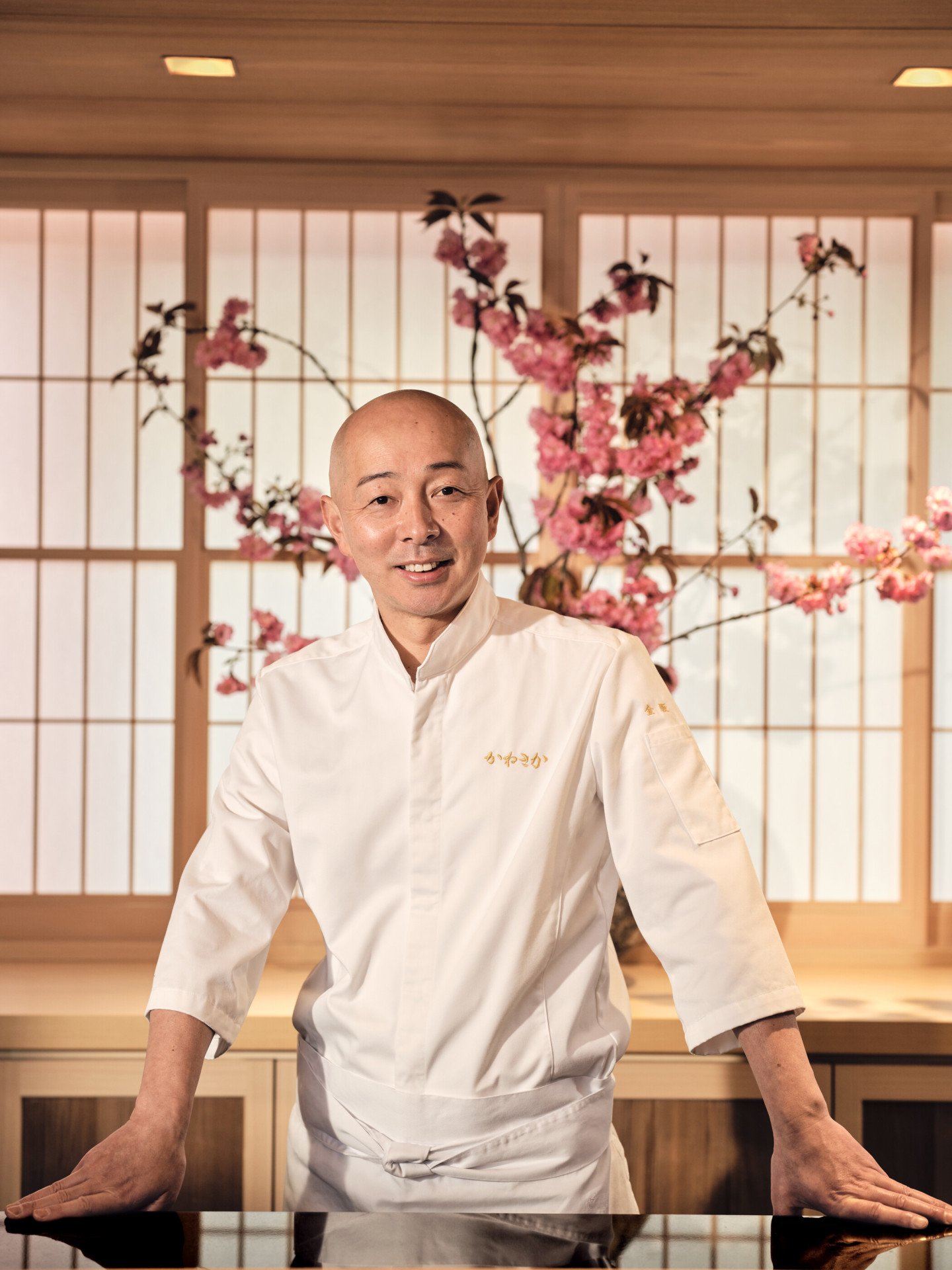 Team imagery at Sushi Kanesaka