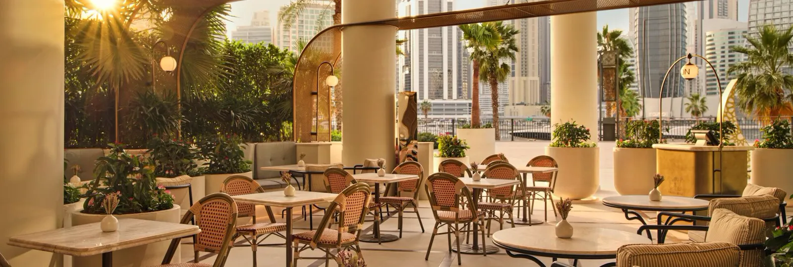 Pictures depict Bonbon Café Angelo Musa indoor and outdoor areas.