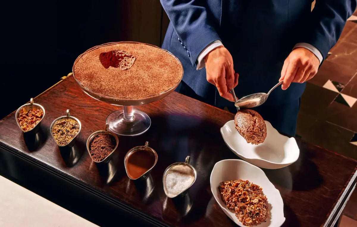 Puddings at The Grill at The Dorchester