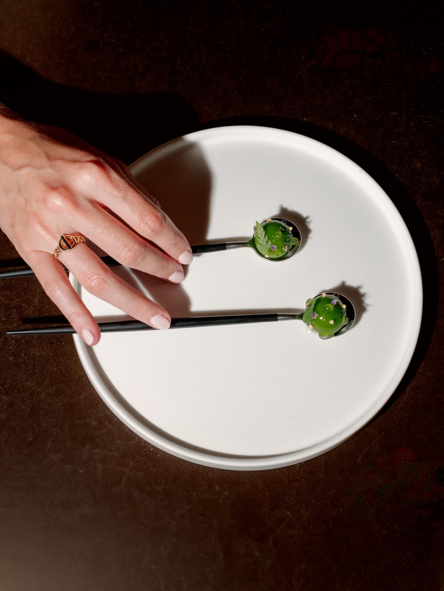 Canapes at Woven by adam Smith