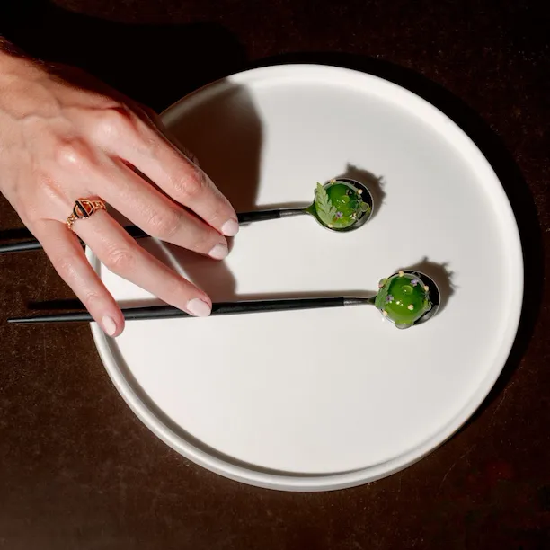 Canapes at Woven by adam Smith