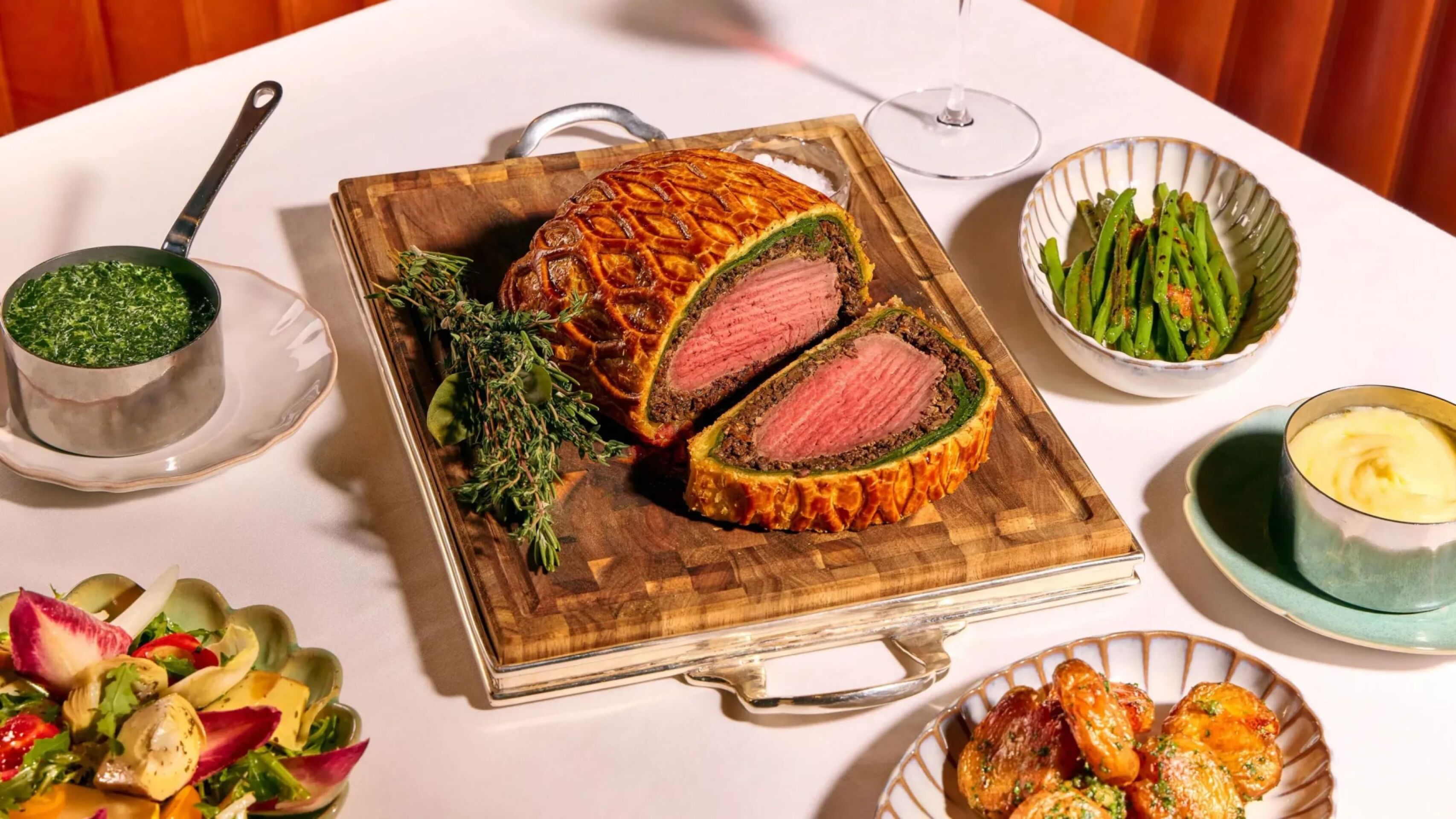 À la carte hero dishes at The Grill at The Dorchester