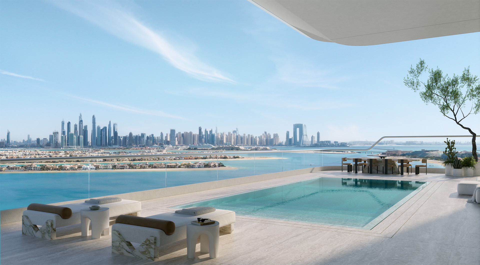 Orla residences building renders, Dubai