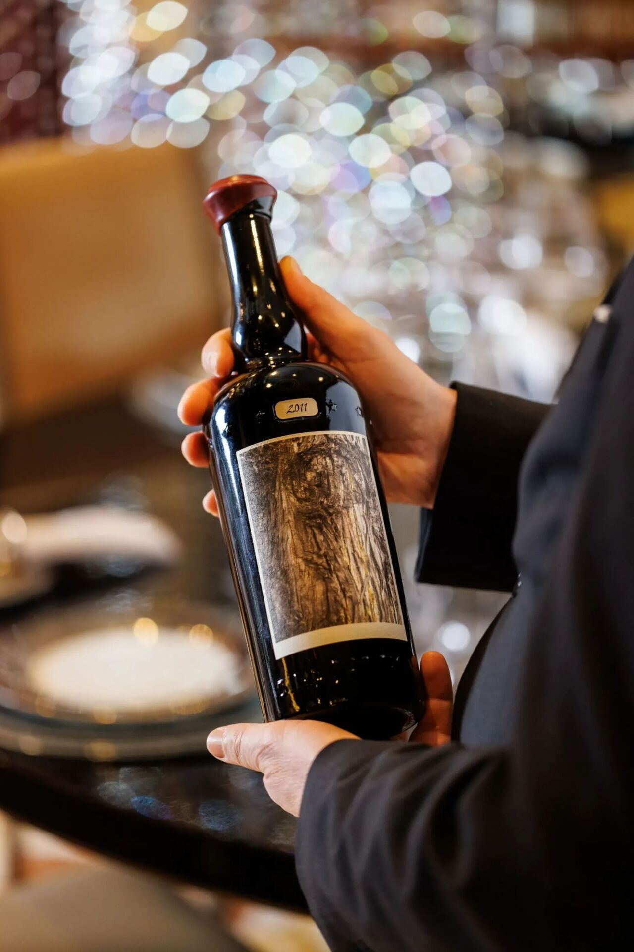 One of our bottle of world great wines at Tavolo Cristallo