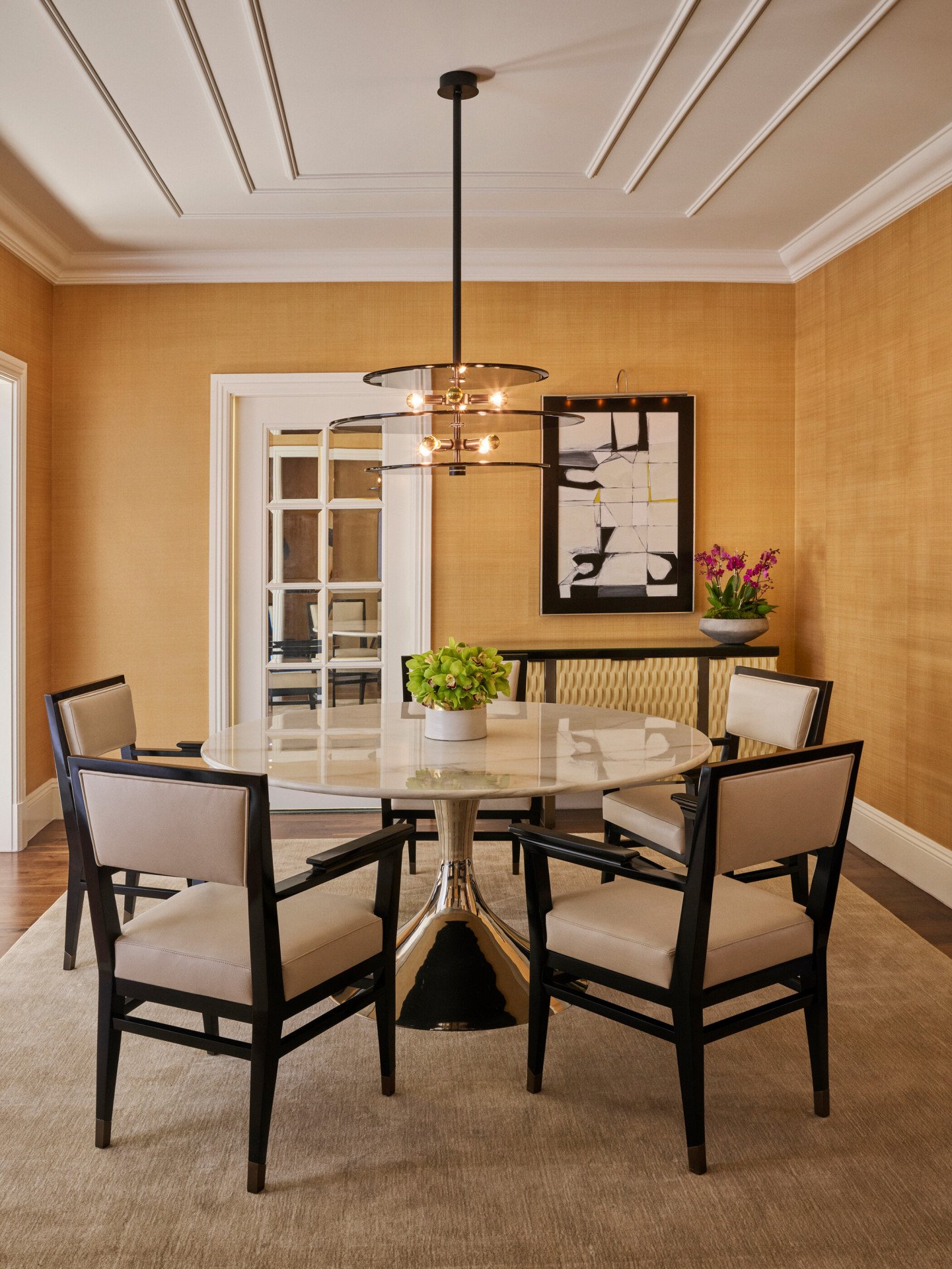 Bungalow 3A Dining Room at The Beverly Hills Hotel, Los Angeles 