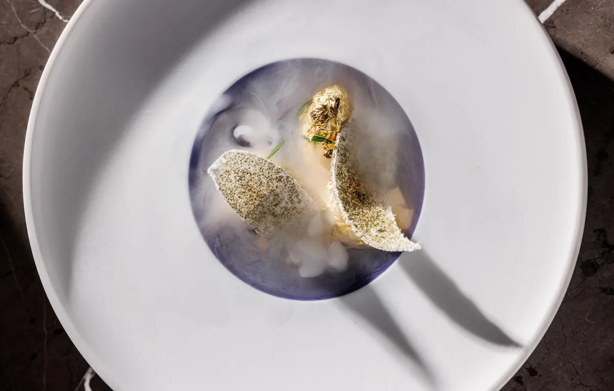 Virgilio Mago, lemon dessert from La Terrazza menu