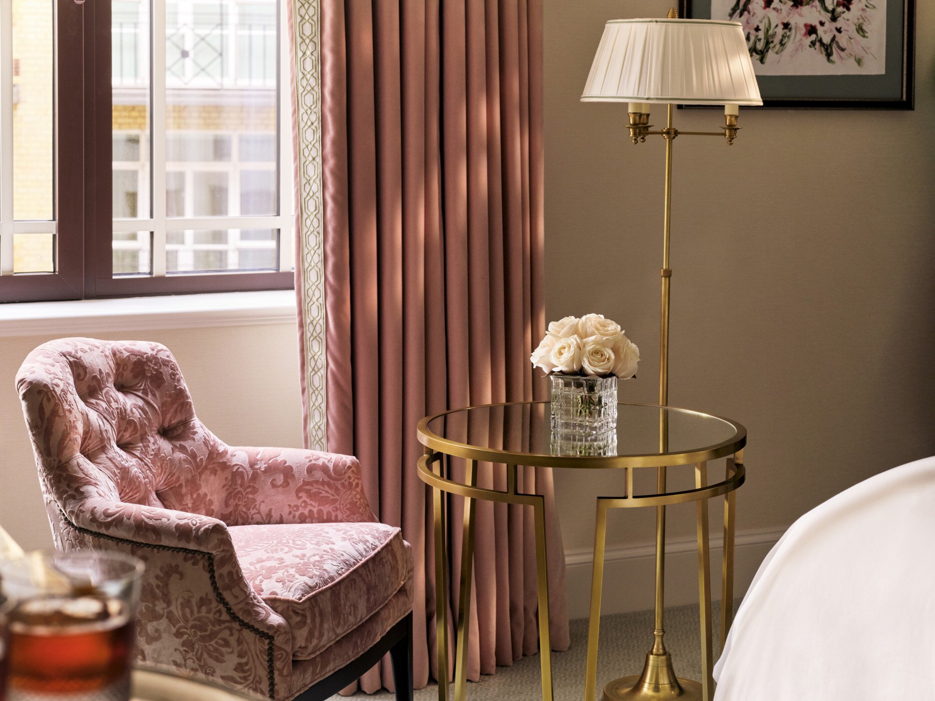 Superior Room at The Dorchester  in evening light