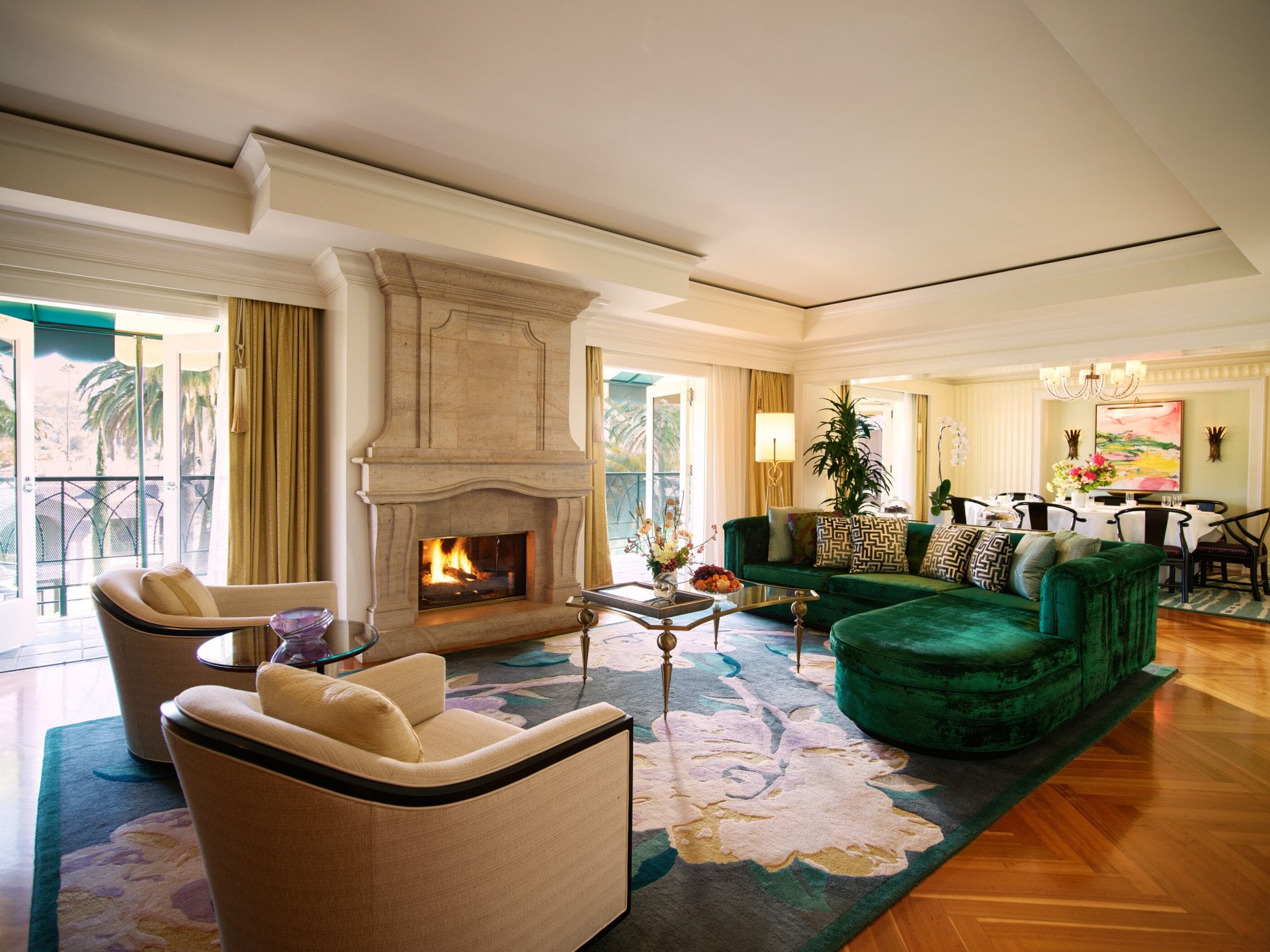 Presidential Suite at The Beverly Hills Hotel, Beverly Hills 