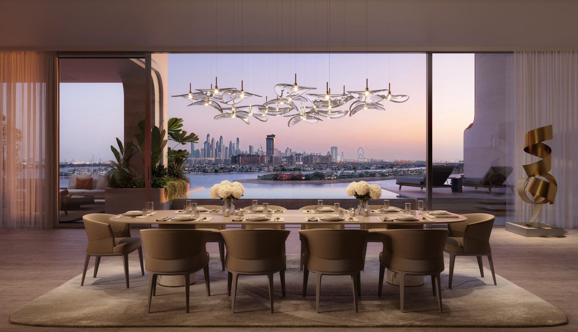 Render of The Alba residences, Dubai