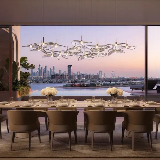 Render of The Alba residences, Dubai