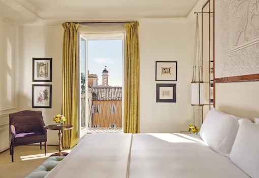 Prestige Room with balcony at Hotel Eden Roma