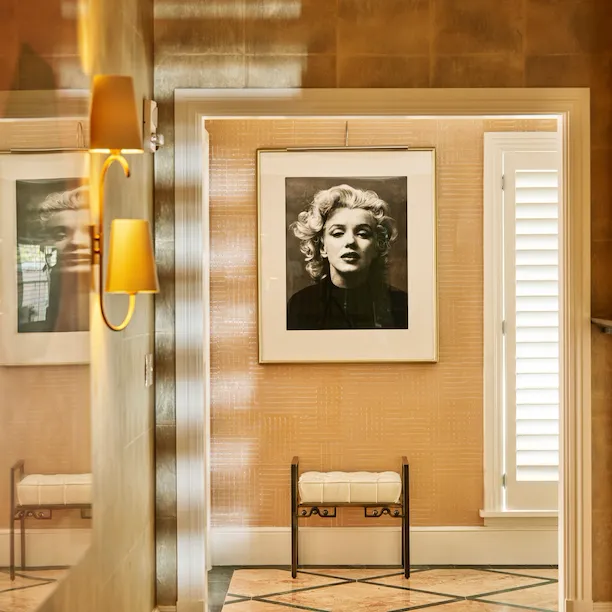 Bungalow 1A Marilyn Monroe Photo in The Beverly Hills Hotel, Los Angeles