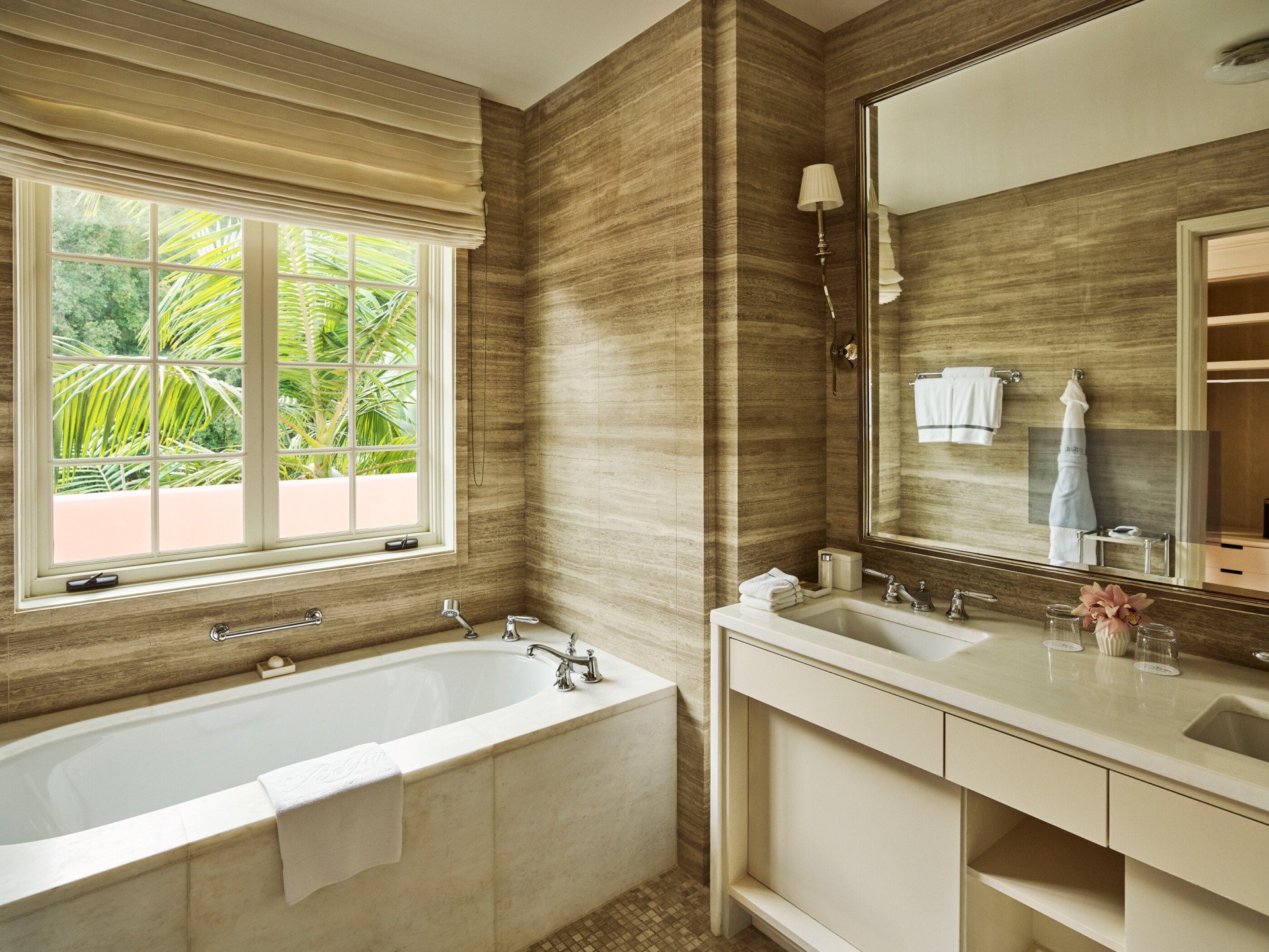Bathroom in the Bell Suite at Hotel Bel-Air
