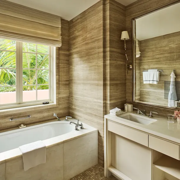 Bathroom in the Bell Suite at Hotel Bel-Air