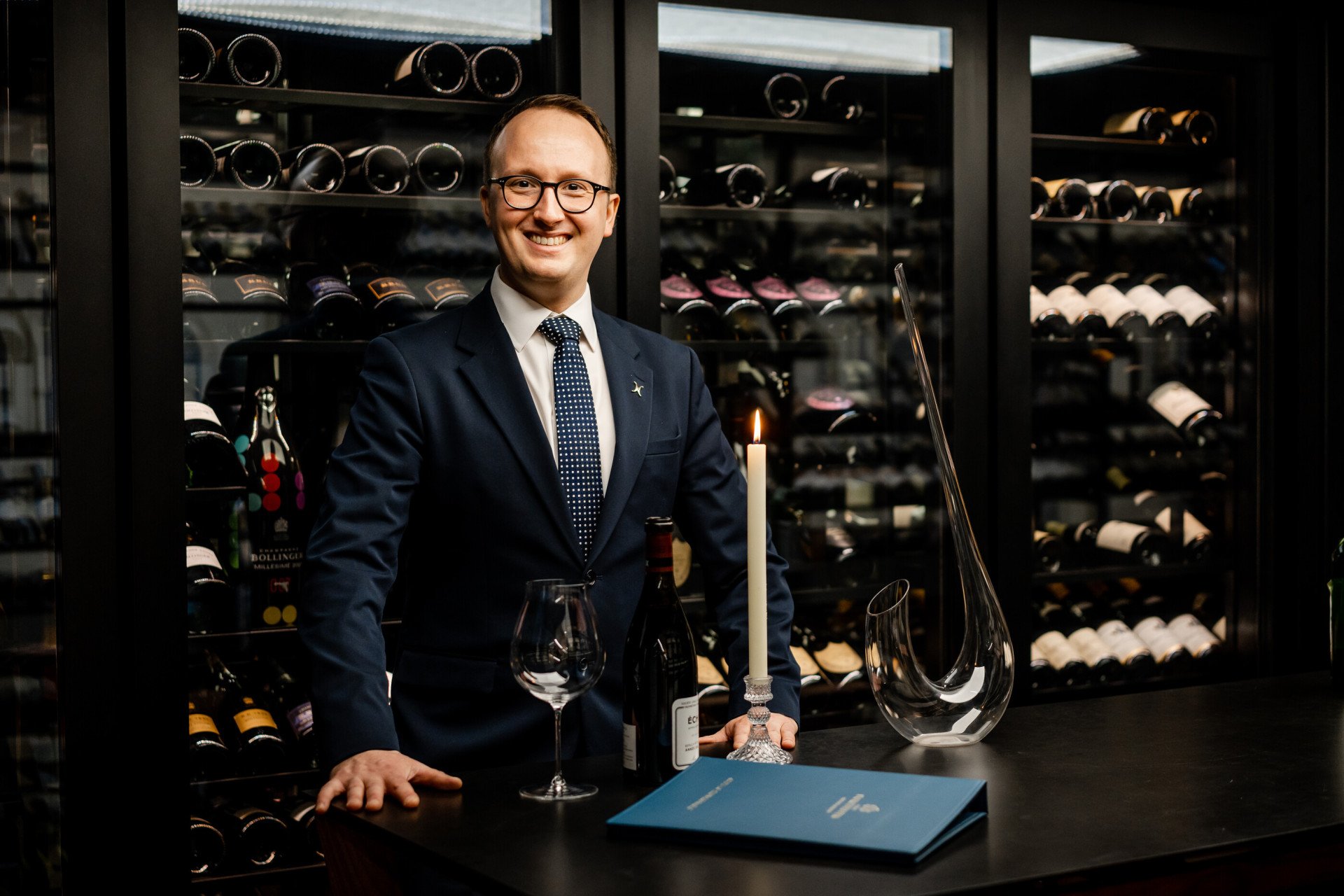 Matteo Furlan head of wines at The Dorchester.
