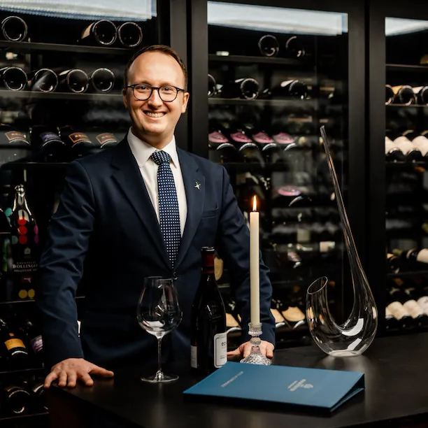 Matteo Furlan head of wines at The Dorchester.