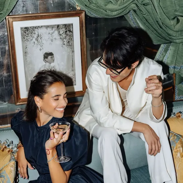 Party Photography at Vesper Bar at The Dorchester, people sitting drinking in the glamorous light of Vesper bar with Cocktail Bartenders creating stunning drinks