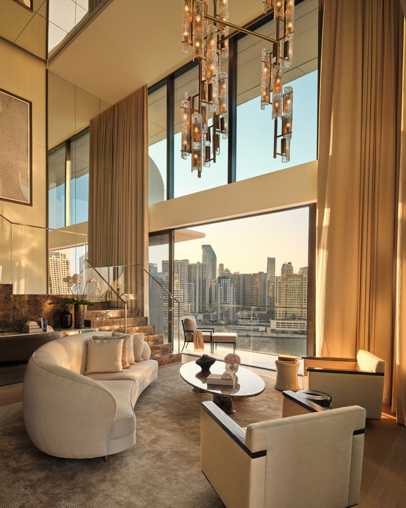 Marina Duplex suite interior at The Lana, Dubai