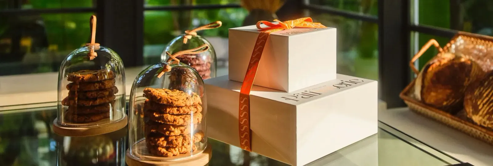 The Patisserie branded boxes moment