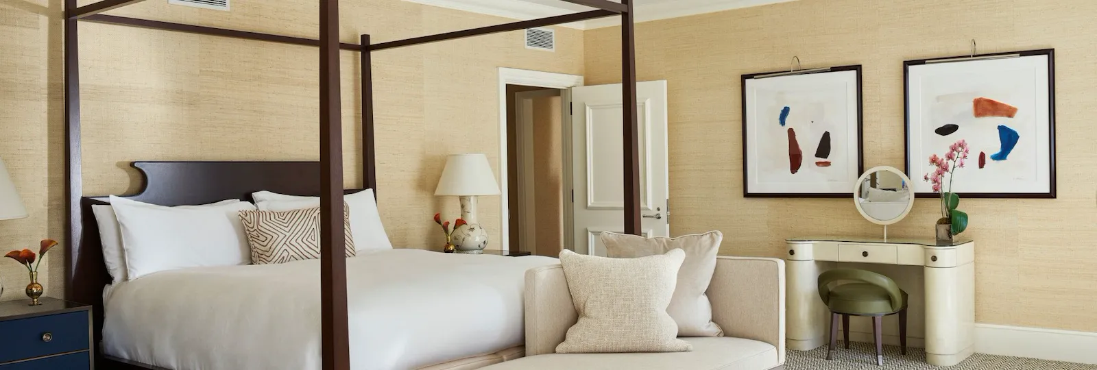 Bungalow 9A Bedroom, The Beverly Hills Hotel, Los Angeles